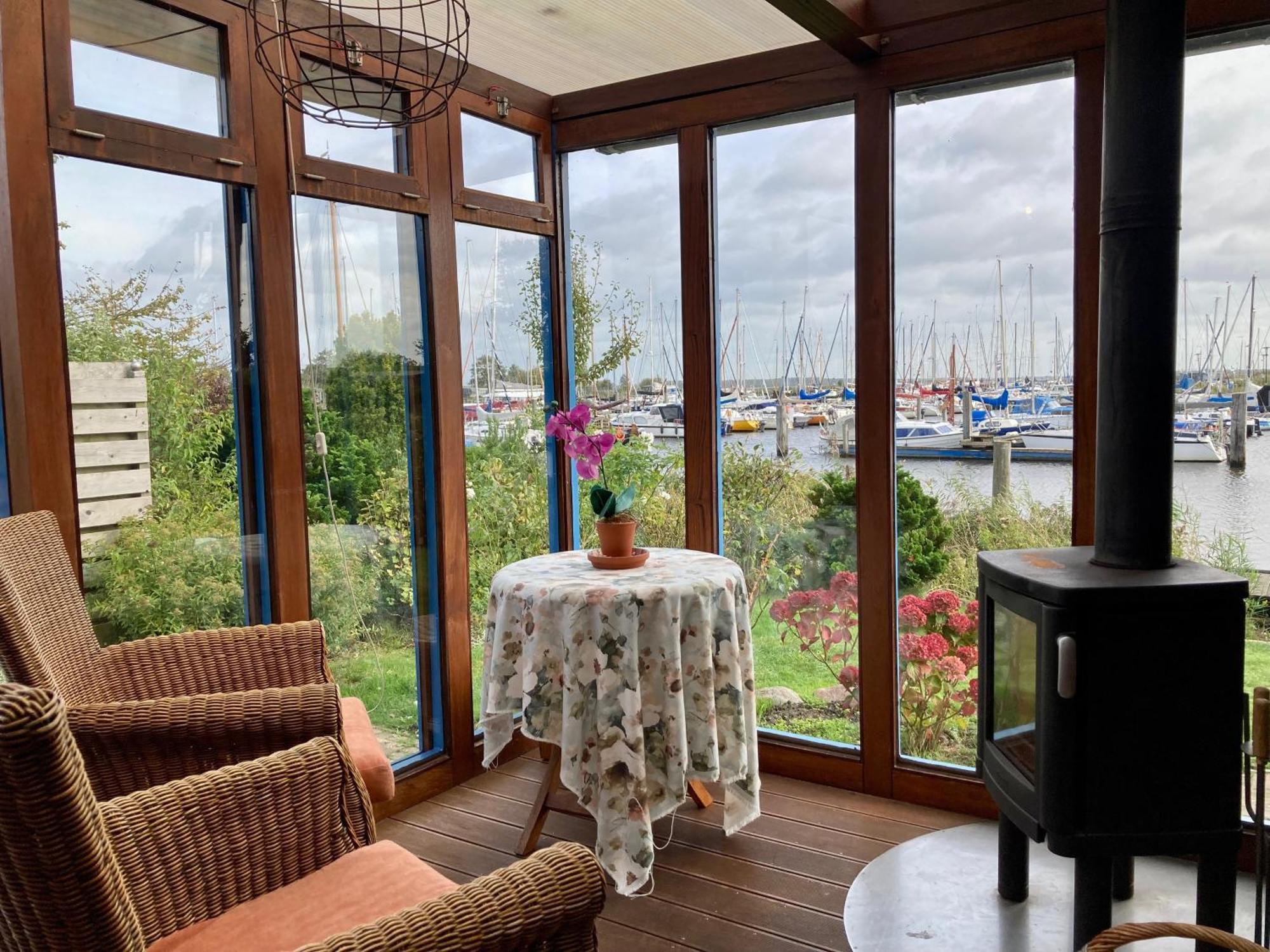 4Pers House Christine W Sauna, Winter Garden & Fishing Pier Anjum Dış mekan fotoğraf
